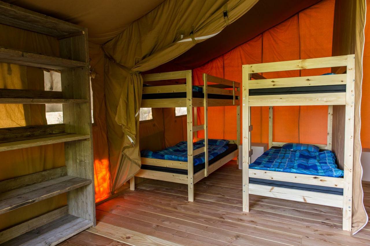 Safari Tent At Camping Le Roptai Hotell Rochefort Eksteriør bilde